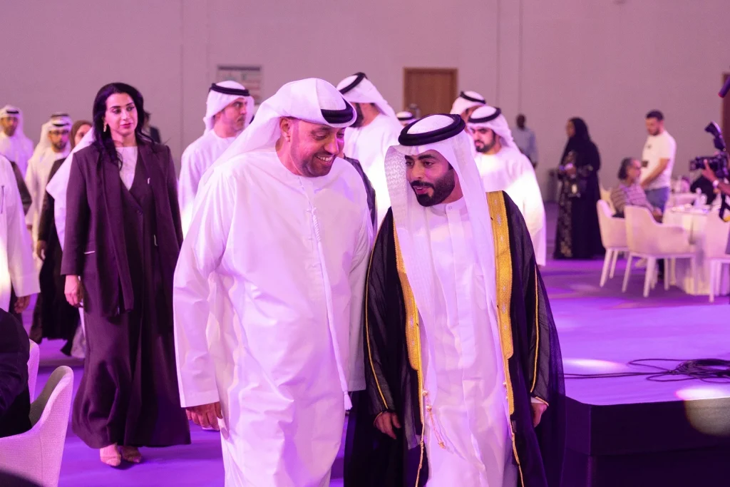 Dignitaries arriving at the Shjseen Sharjah Excellence Awards Ceremony 2026 at Expo Centre Sharjah