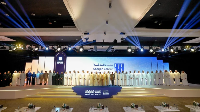 Sharjah Census 2025 Reveal Ceremony produced by Topaz Events in Sharjah