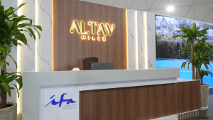 Topaz Events installed 35m Dome Tent for AlTay Hills Project 2024