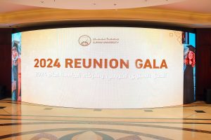 Topaz events organized Ajman University Alumni Reunion Gala Dinner 2024 in Ajman UAE