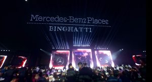 Topaz Events organized Binghatti X Mercedes Drone Show Event 2024 in UAE
