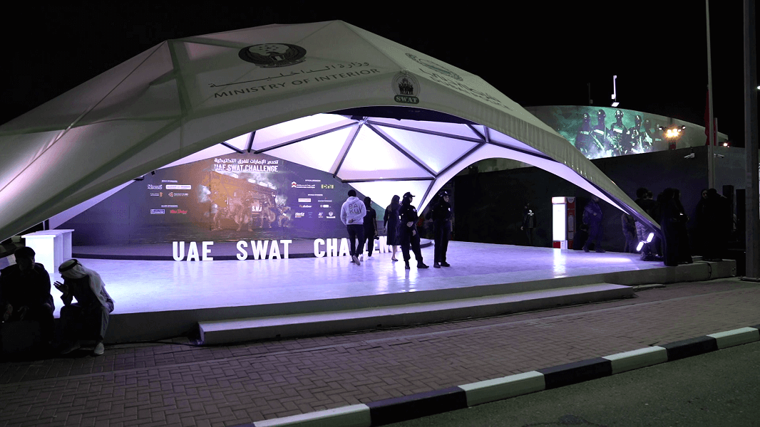 Topaz Events organized Dubai Police SWAT Challenge 2024 Sports Event in Dubai, UAE.