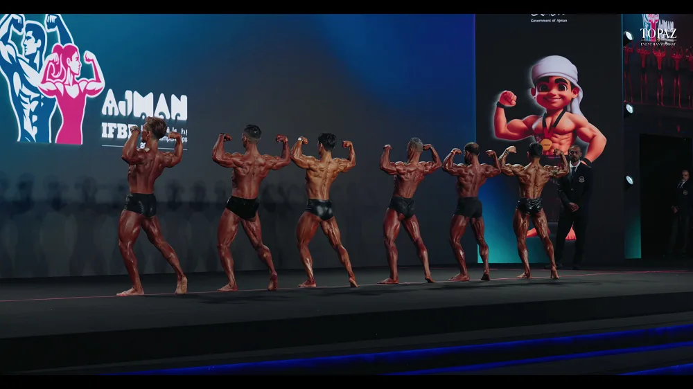 IFBB Asian Bodybuilding Championships 2025 organized by Topaz Events in Ajman UAE