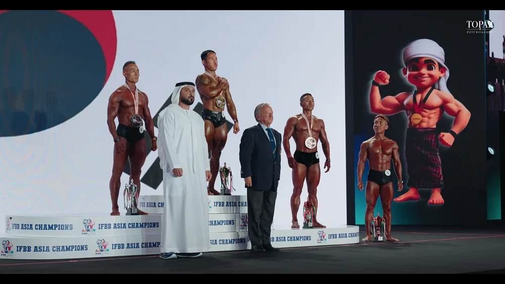 IFBB Asian Bodybuilding Championships 2025 organized by Topaz Events in Ajman UAE