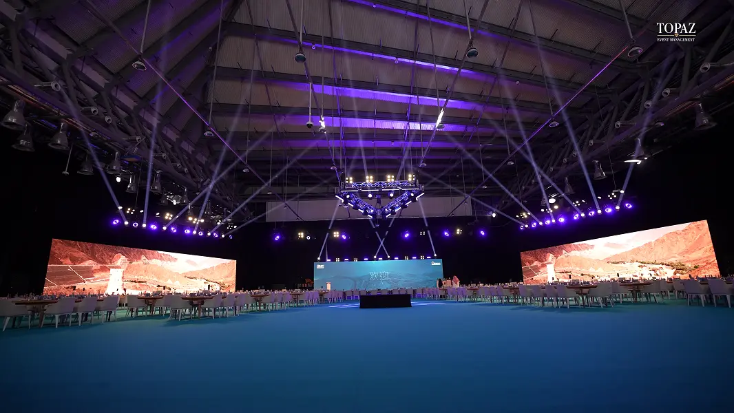 A grand celebration of excellence and achievement the Sharjah Excellence Award 2024, organized and managed by Topaz Events in Sharjah