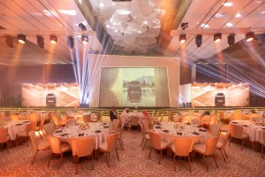 Li Auto L9 UAE car reveal event hall in Dubai managed by Topaz Events