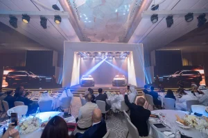 From luxury furniture to detailed venue styling, every element was designed to create a polished guest experience.