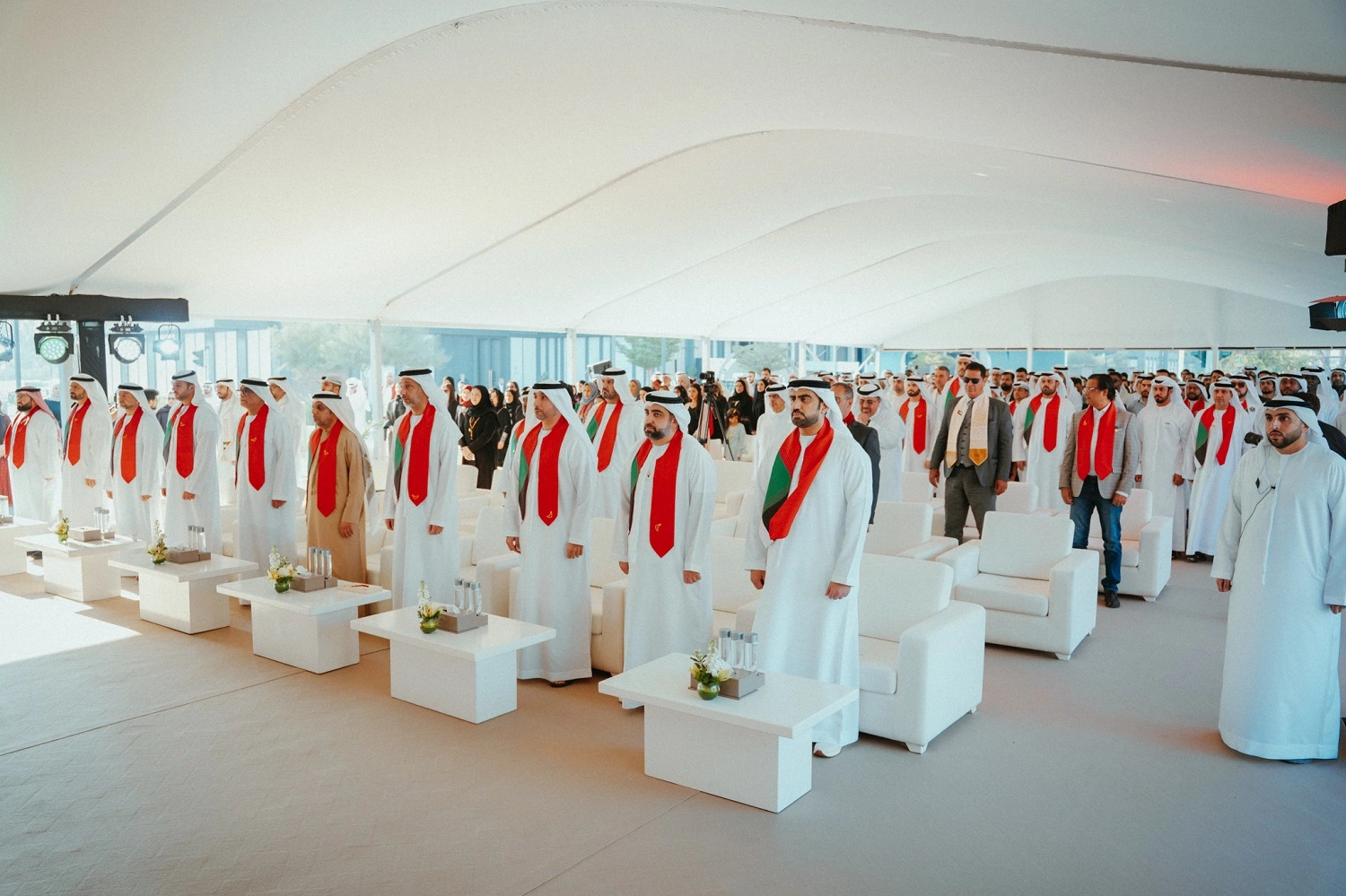 Heritage-inspired 54th UAE National Day celebration produced by Topaz Events for Sharjah Asset Management
